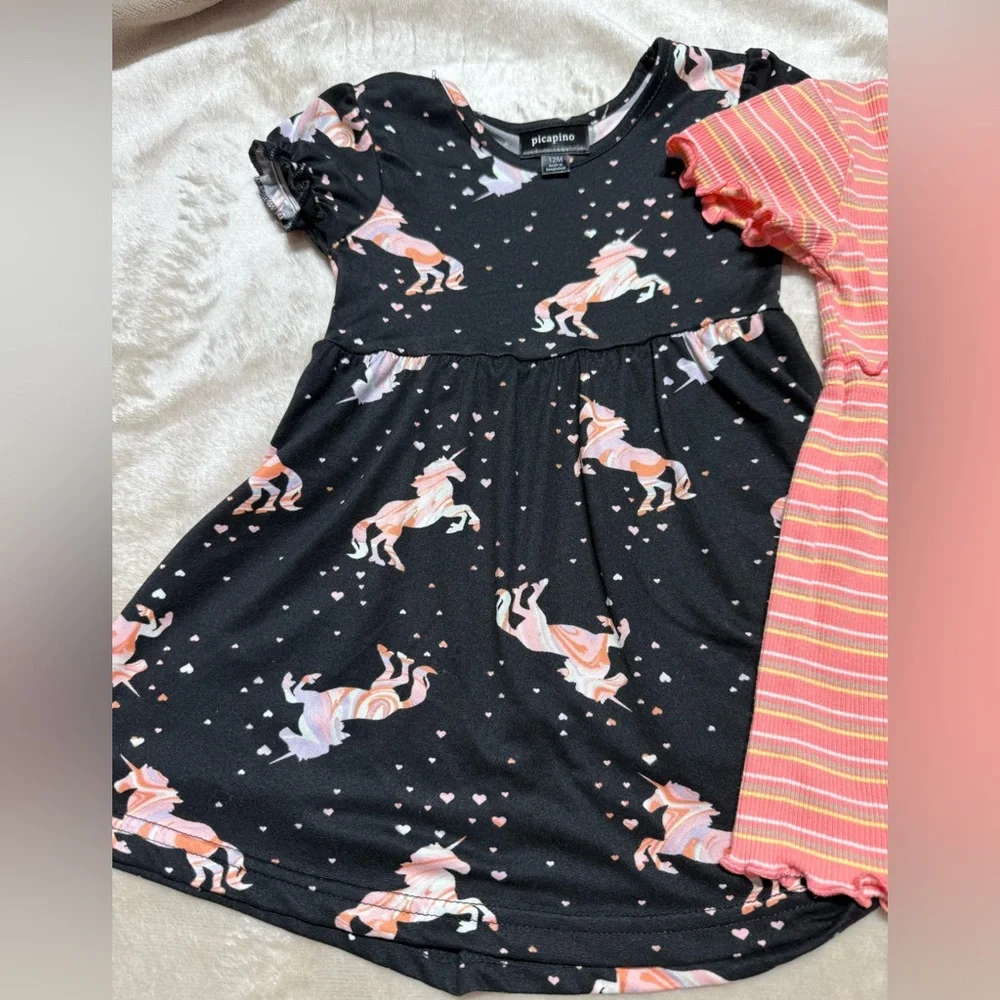 Baby Girl Dress Bundle lot | 12M | Wonder Nation and more